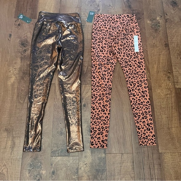 wild fable leggings women juniors XS extra small animal print high waist NWT NEW - Picture 6 of 8